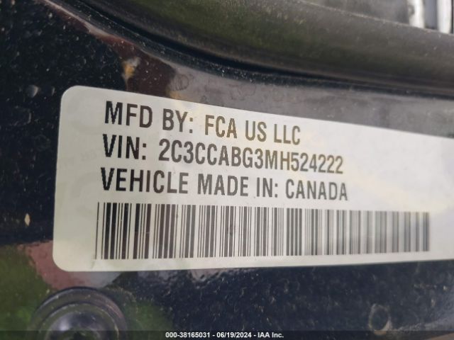 2C3CCABG3MH524222 Chrysler 300 300s