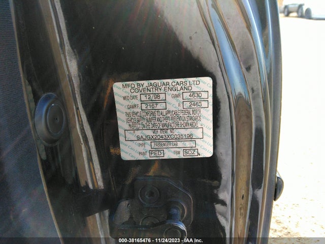 1999 JAGUAR XK8 SAJGX2043XC035196 Photo 8