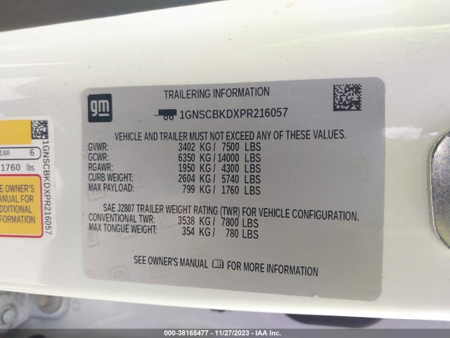 Chevrolet Suburban 2wd Ls 2023 1GNSCBKDXPR216057 Image 9