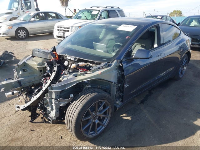 2022 TESLA MODEL 3 LONG RANGE DUAL MOTOR ALL-WHEEL DRIVE VIN: 5YJ3E1EB3NF237637