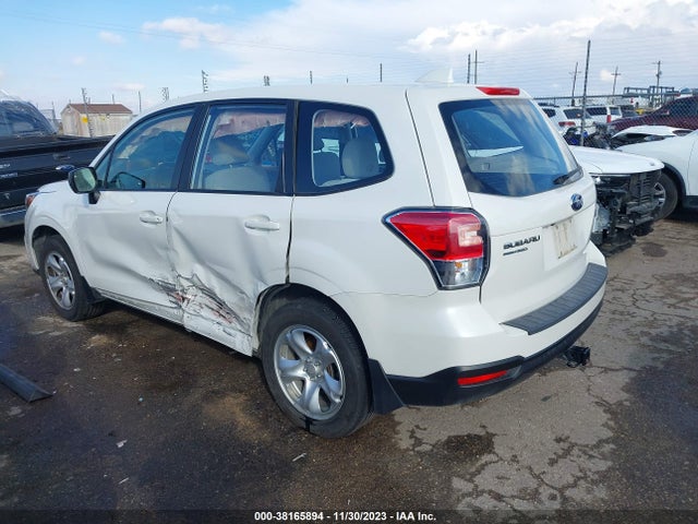 2018 SUBARU FORESTER 2.5I VIN: JF2SJAAC9JG579911