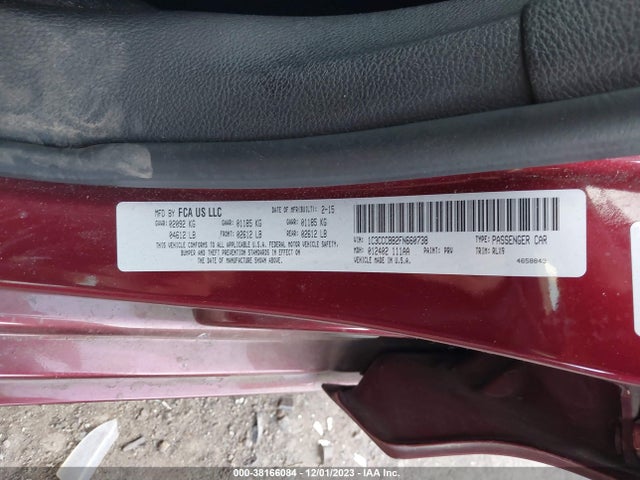 1C3CCCBB2FN660738 Chrysler 200 S