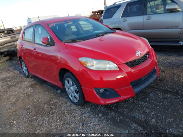 2009 TOYOTA MATRIX S VIN: 2T1LE40E09C007096