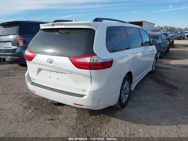 2018 TOYOTA SIENNA LE 8 PASSENGER VIN: 5TDKZ3DC5JS942774