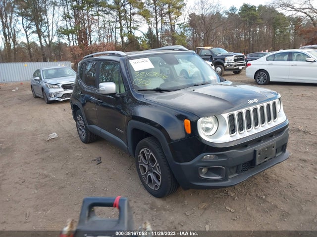 2015 JEEP RENEGADE LIMITED VIN: ZACCJBDT3FPC08130