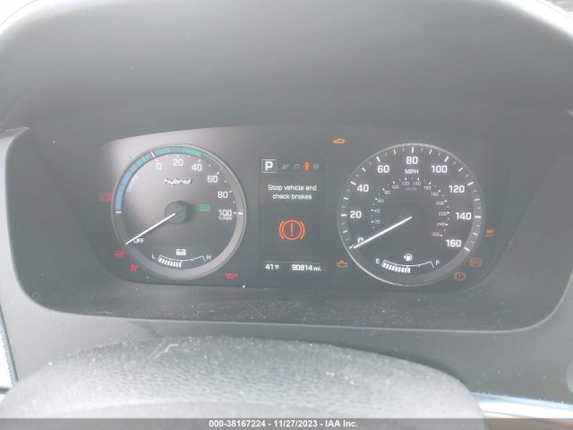 2016 HYUNDAI SONATA HYBRID SE VIN: KMHE24L10GA033981