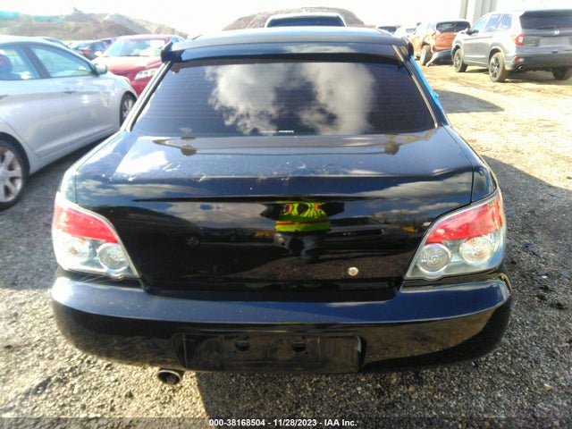 2006 SUBARU IMPREZA WRX LIMITED VIN: JF1GD79666G523063