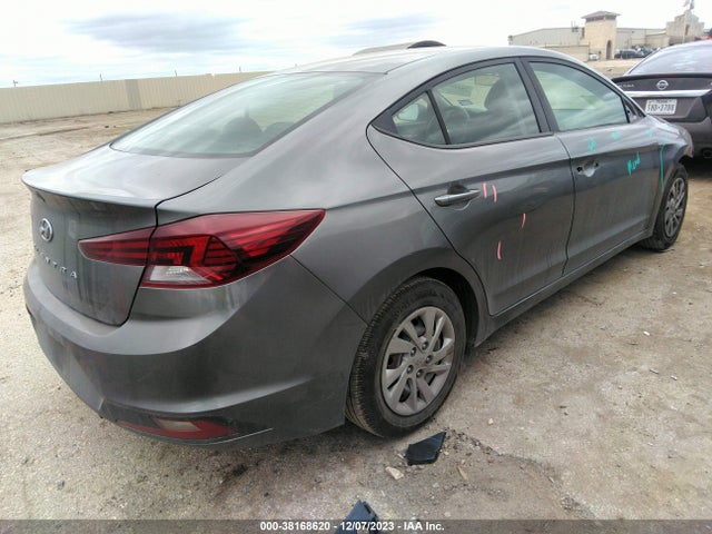 2019 HYUNDAI ELANTRA SE VIN: 5NPD74LF4KH474091