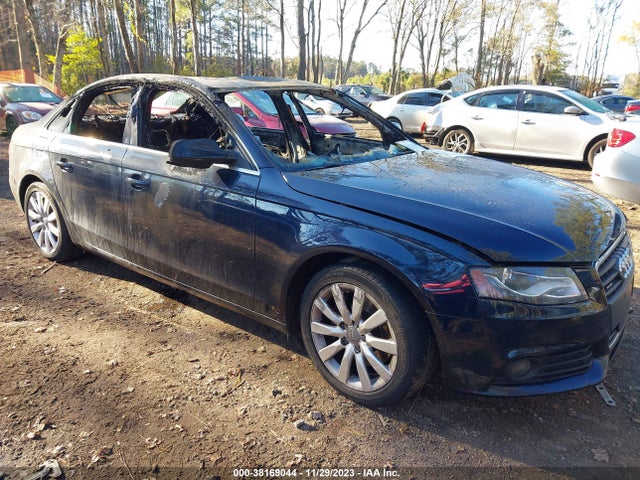2011 AUDI A4 2.0T PREMIUM VIN: WAUFFAFL6BN012916