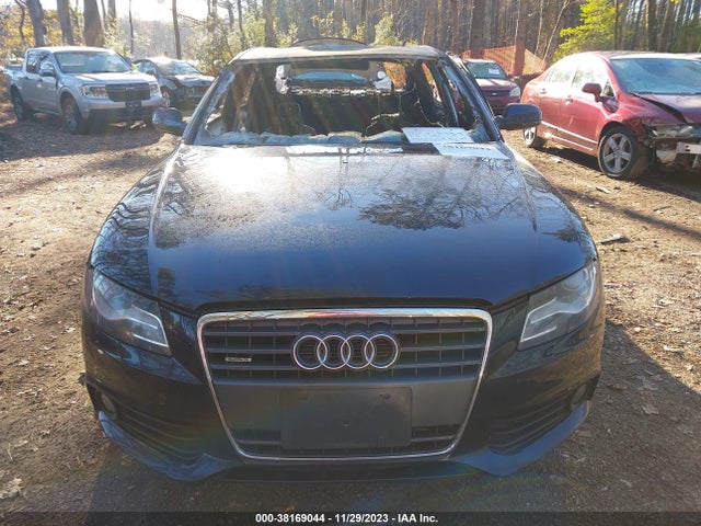 2011 AUDI A4 2.0T PREMIUM VIN: WAUFFAFL6BN012916