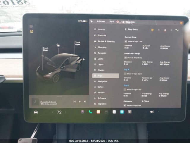 7SAYGDEE5PA075864 Tesla Model Y Awd/long Range Dual Motor All-wheel Drive