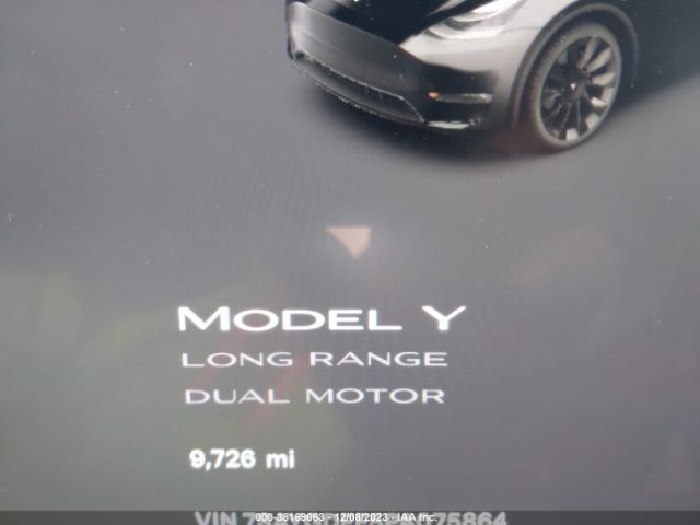 7SAYGDEE5PA075864 Tesla Model Y Awd/long Range Dual Motor All-wheel Drive