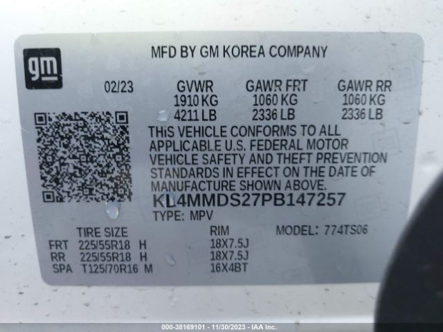 2023 BUICK ENCORE GX KL4MMDS27PB147257 Photo 8