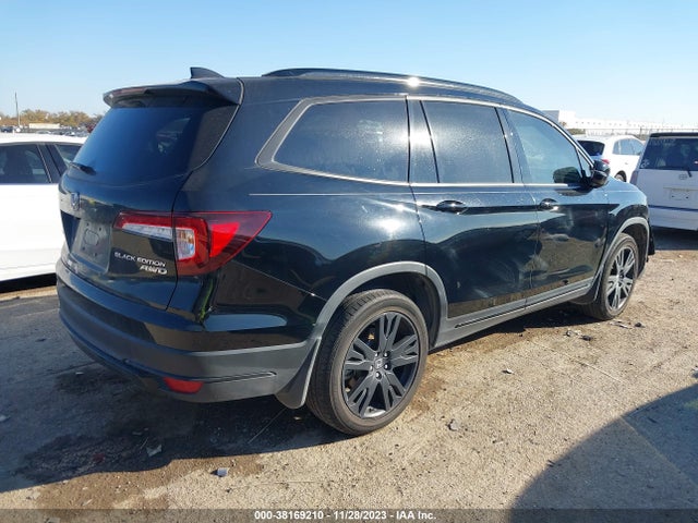 5FNYF6H73LB002465 Honda Pilot Awd Black Edition