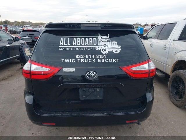 2016 TOYOTA SIENNA L 7 PASSENGER VIN: 5TDZK3DC8GS753435