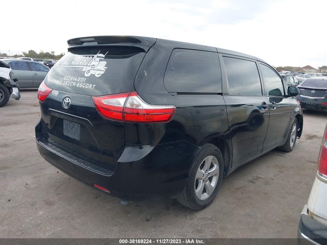 2016 TOYOTA SIENNA L 7 PASSENGER VIN: 5TDZK3DC8GS753435
