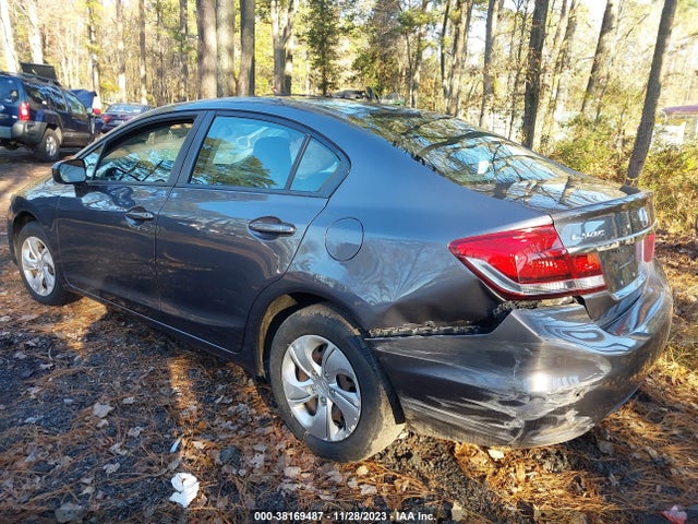 2015 HONDA CIVIC LX VIN: 19XFB2F52FE244221
