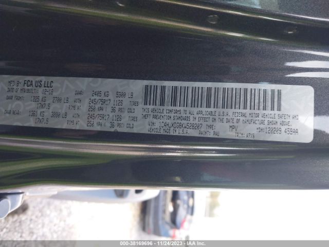 1C4HJXDG8KW528207 Jeep Wrangler Unlimited Sport S