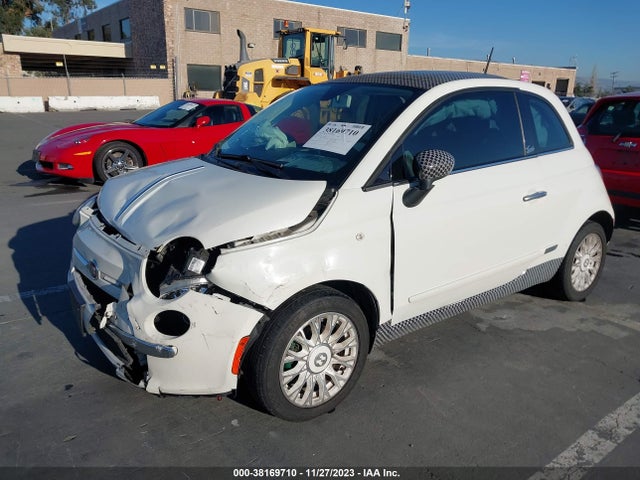 2012 FIAT 500 3C3CFFCR0CT306331 Photo 1
