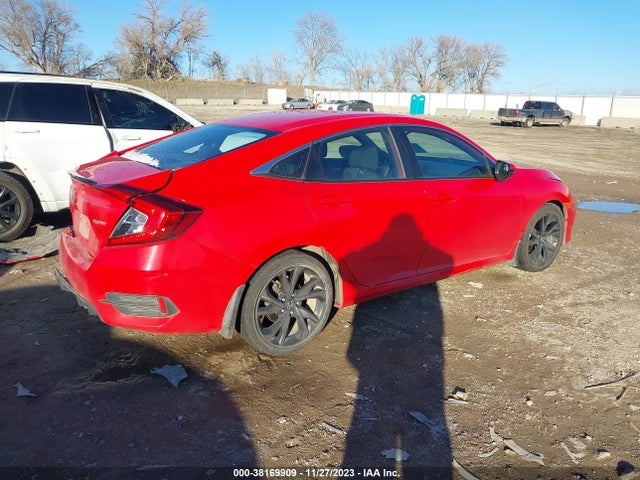 2019 HONDA CIVIC SPORT VIN: 2HGFC2F81KH544632