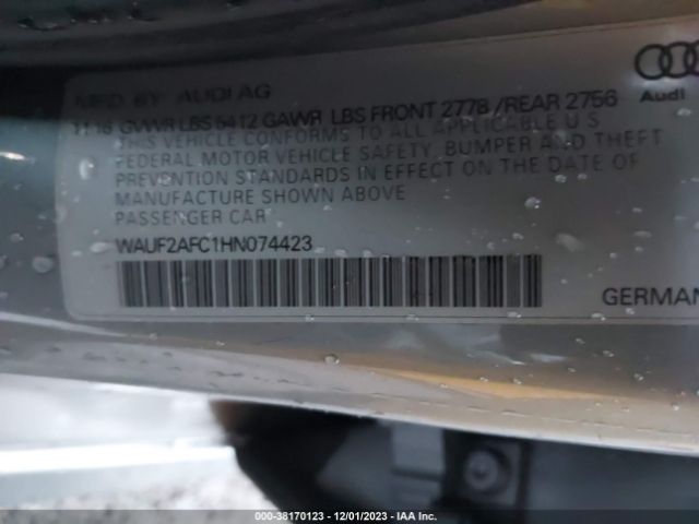 2017 AUDI A6 WAUF2AFC1HN074423 Photo 8