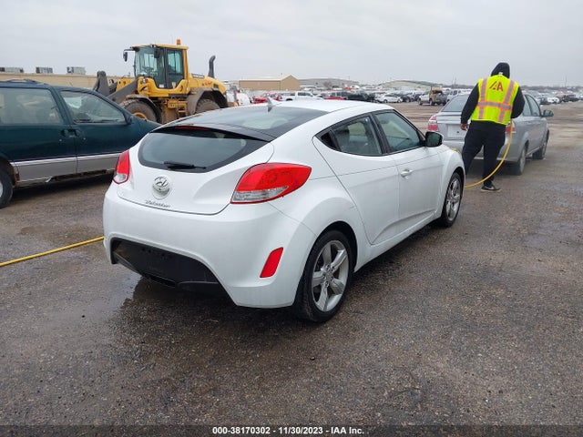2014 HYUNDAI VELOSTER BASE W/BLACK VIN: KMHTC6AD5EU207097
