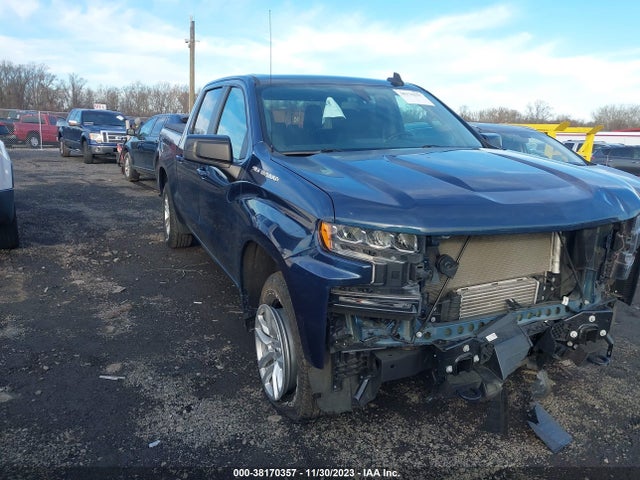 Chevrolet Silverado 1500 4wd  Short Bed Rst 2020 3GCPYEEK1LG447189 головне зображення