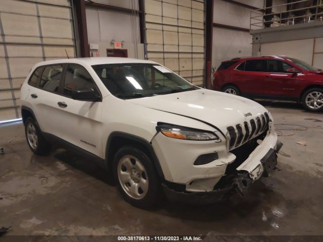 Aukcja sprzedaży 2016 Jeep Cherokee Sport, vin: 1C4PJLAB6GW291026, numer aukcji: 38170613