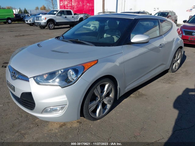 2012 HYUNDAI VELOSTER BASE W/GRAY VIN: KMHTC6AD4CU067122