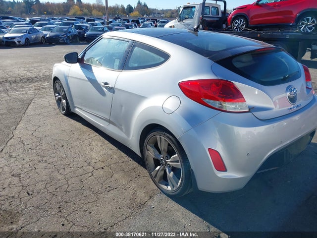 2012 HYUNDAI VELOSTER BASE W/GRAY VIN: KMHTC6AD4CU067122