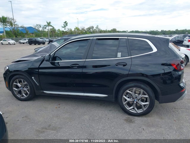 2022 BMW X3 SDRIVE30I VIN: 5UX43DP05N9M55255