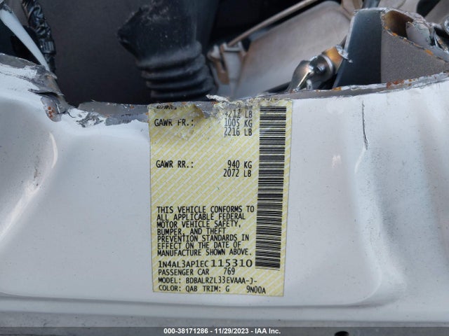 Nissan Altima 2.5 S 2014 1N4AL3AP1EC115310 Image 9