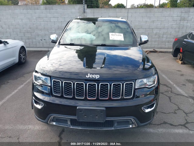 2017 JEEP GRAND CHEROKEE LIMITED 4X2 VIN: 1C4RJEBG4HC708399