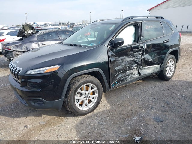 2016 JEEP CHEROKEE SPORT VIN: 1C4PJMAS0GW211435