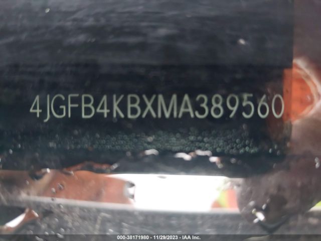 4JGFB4KBXMA389560 Mercedes-Benz GLE 350