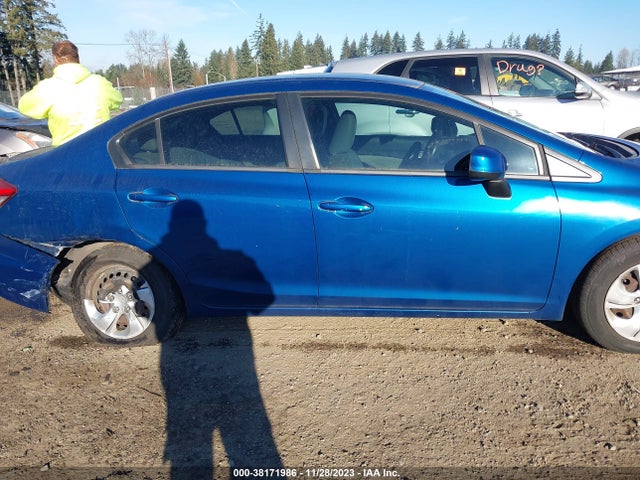 2013 HONDA CIVIC LX VIN: 2HGFB2F59DH544907