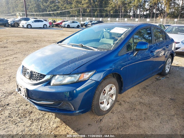 2013 HONDA CIVIC LX VIN: 2HGFB2F59DH544907