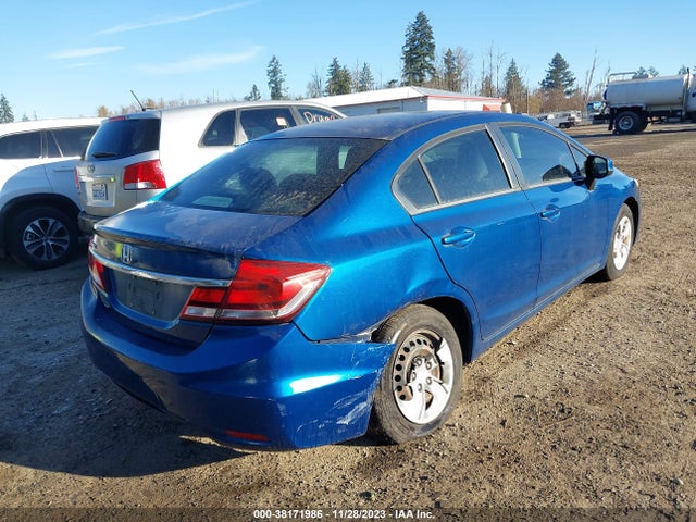 2013 HONDA CIVIC LX VIN: 2HGFB2F59DH544907