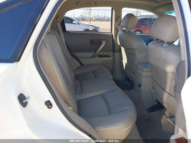 2005 INFINITI FX35 VIN: JNRAS08U65X103573