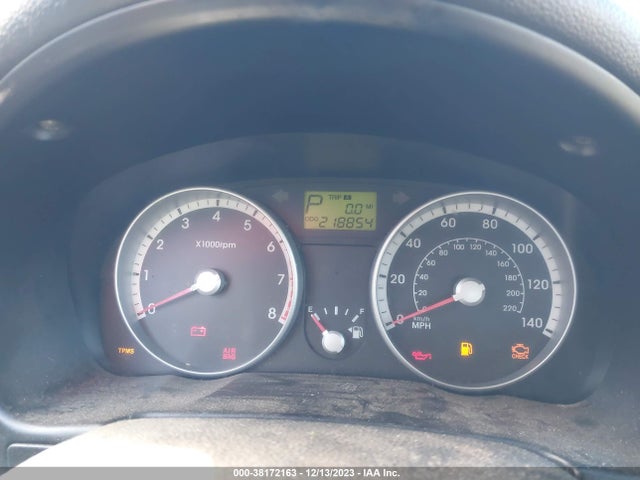2009 HYUNDAI ACCENT GLS VIN: KMHCM46C09U289750