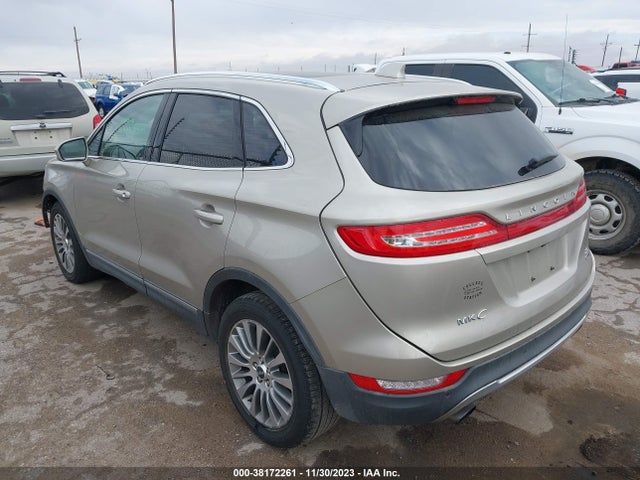 2015 LINCOLN MKC VIN: 5LMCJ1A96FUJ48225