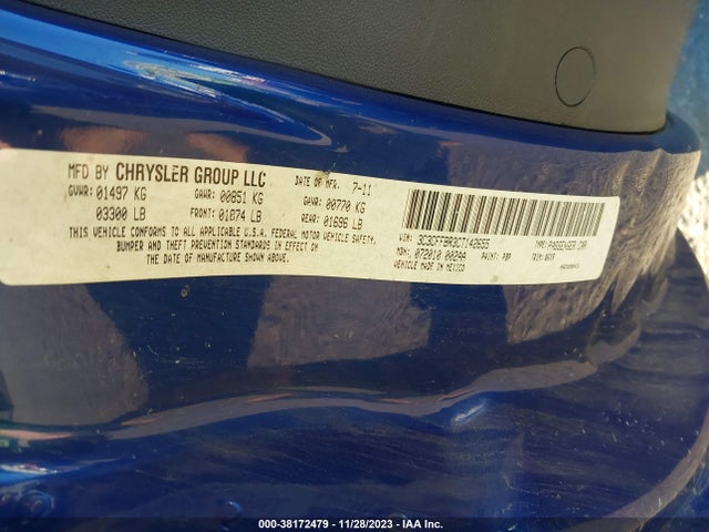 2012 FIAT 500 3C3CFFBR3CT142655 Photo 8