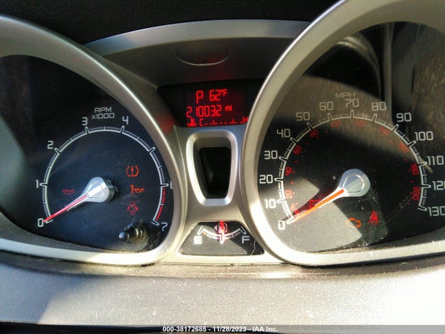2013 FORD FIESTA SE VIN: 3FADP4BJ6DM107721
