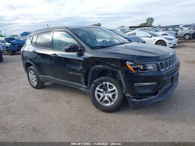2017 JEEP NEW COMPASS SPORT 4X4 VIN: 3C4NJDAB6HT681368