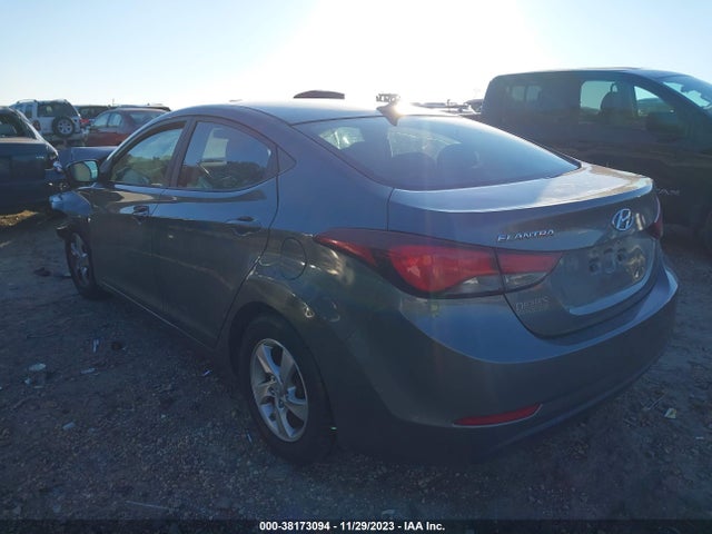 2014 HYUNDAI ELANTRA SE VIN: 5NPDH4AE0EH465321