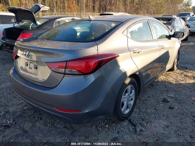 2014 HYUNDAI ELANTRA SE VIN: 5NPDH4AE0EH465321