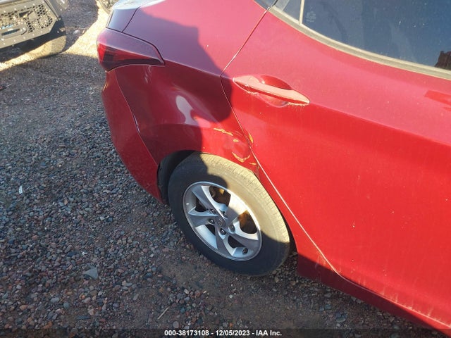 2014 HYUNDAI ELANTRA SE VIN: 5NPDH4AEXEH536217