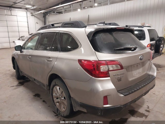 2017 SUBARU OUTBACK 2.5I PREMIUM VIN: 4S4BSAFC0H3257854