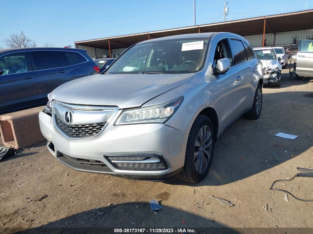 2014 ACURA MDX TECHNOLOGY PACKAGE VIN: 5FRYD4H43EB040134