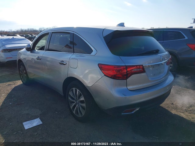 2014 ACURA MDX TECHNOLOGY PACKAGE VIN: 5FRYD4H43EB040134